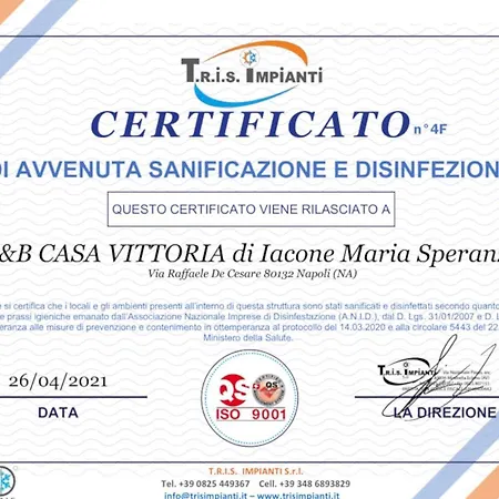 Bed & Breakfast Casa Vittoria - Santa Lucia Naples